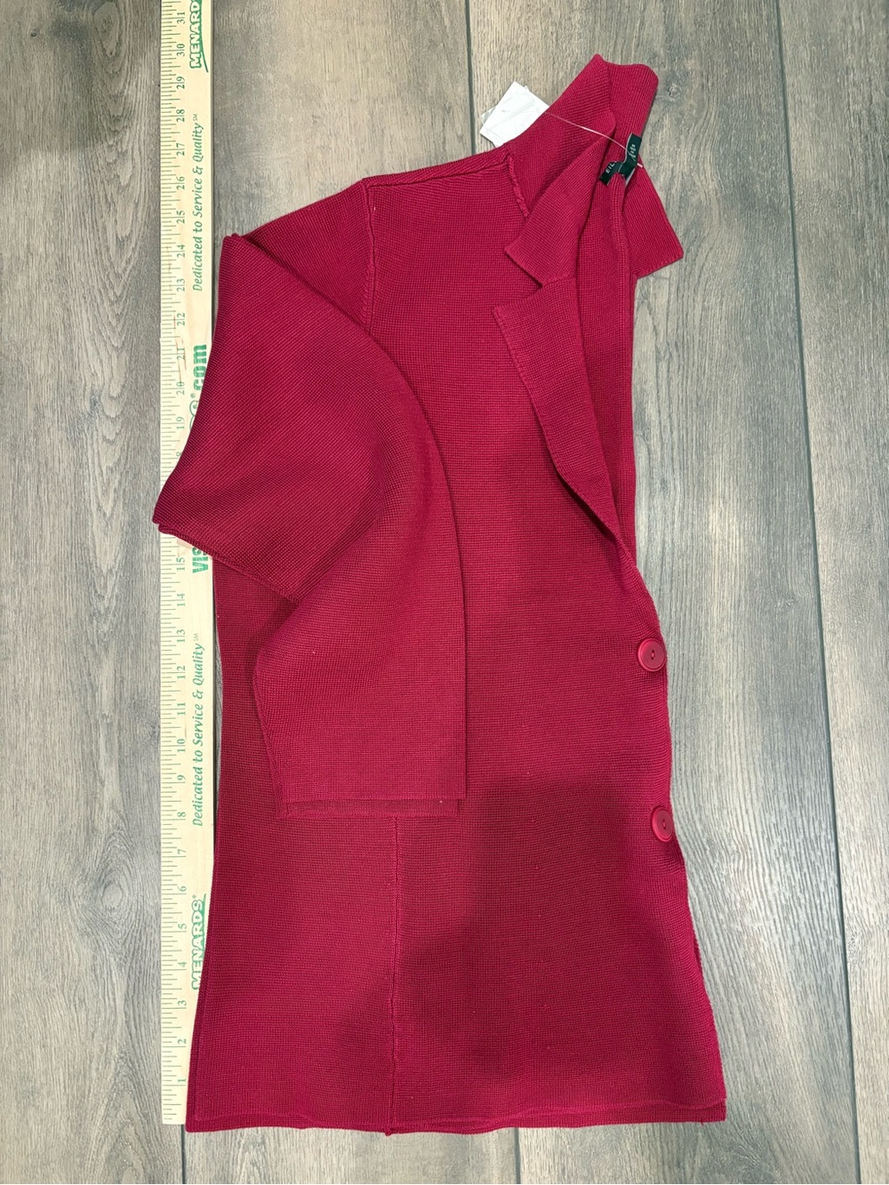 NWT EILEEN FISHER Women's Hiniscus Knit Cotton and Silk Blazer Jacket - Picture 4 of 4